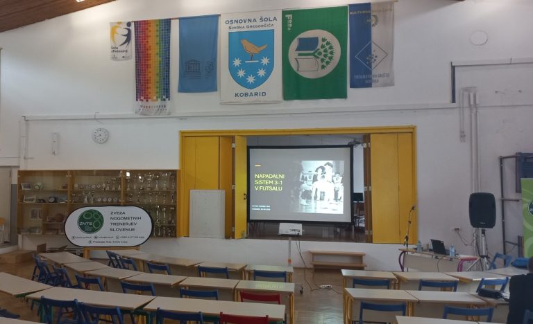 Uspešen licenčni seminar za futsal trenerje v Kobaridu